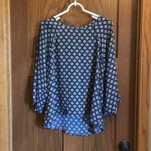 Stitch Fix Laurie Crewneck Blouse, NWT